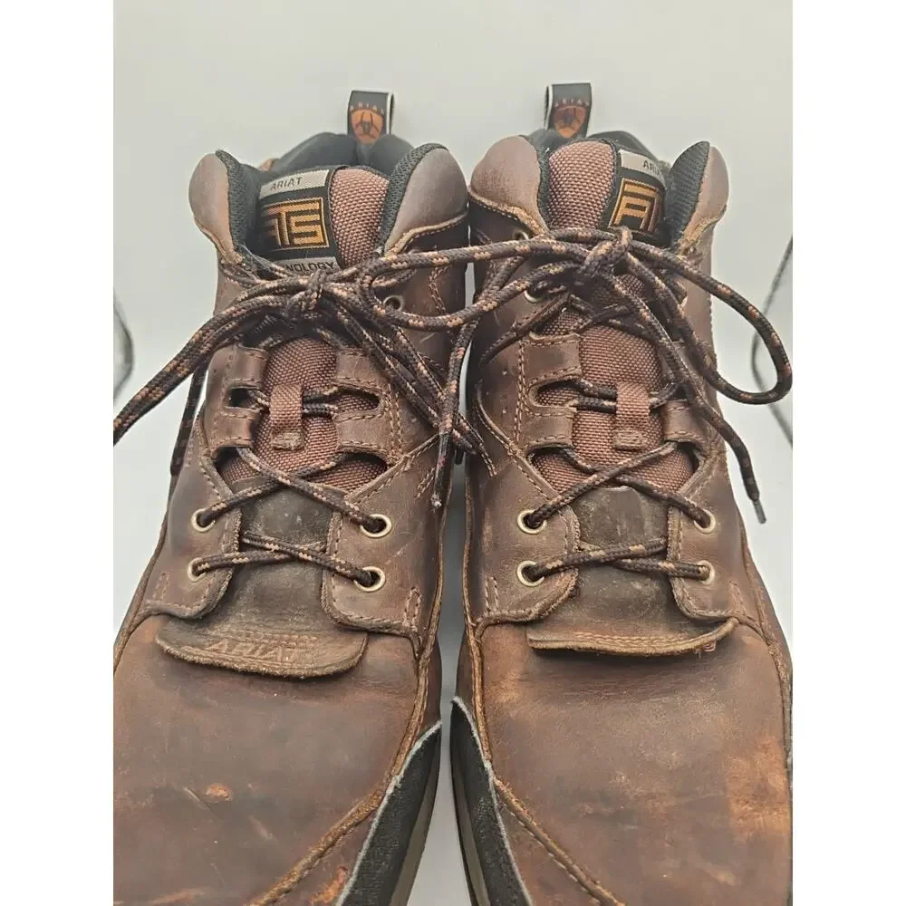 Ariat STEEL TOE Terrain Mens Boots Sz 13 D Waterproof Leather‎ Hiking 10016379